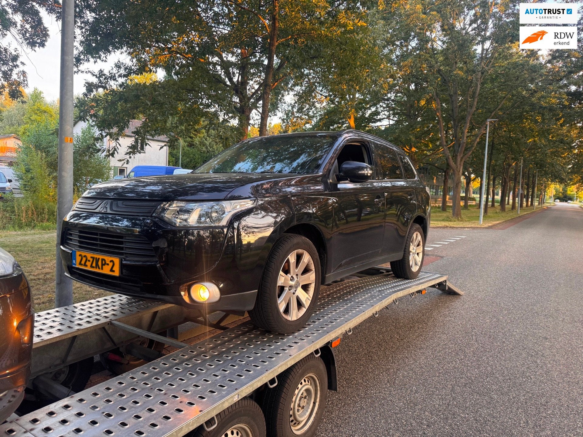Mitsubishi Outlander 2.0 Intense Automaatbak Defect.Clima, Auto's, Parkeersensor, 4 cilinders, 150 pk, Zwart