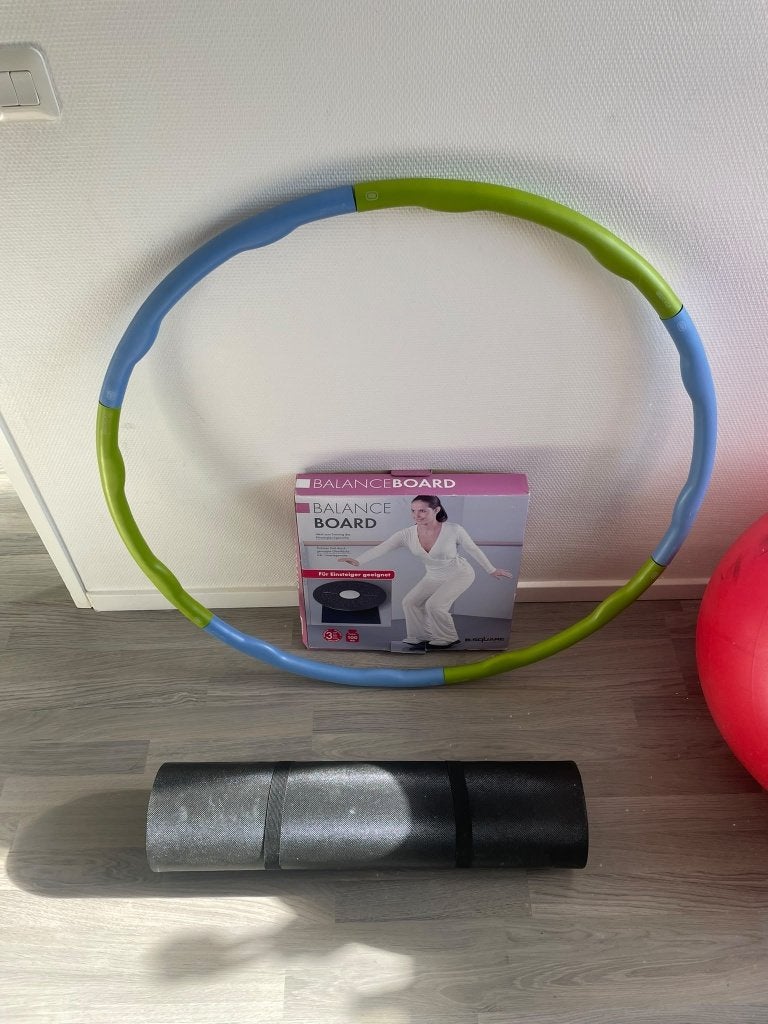 Sport attributen, Sport en Fitness, Ophalen, Zo goed als nieuw, Benen, Balansbord