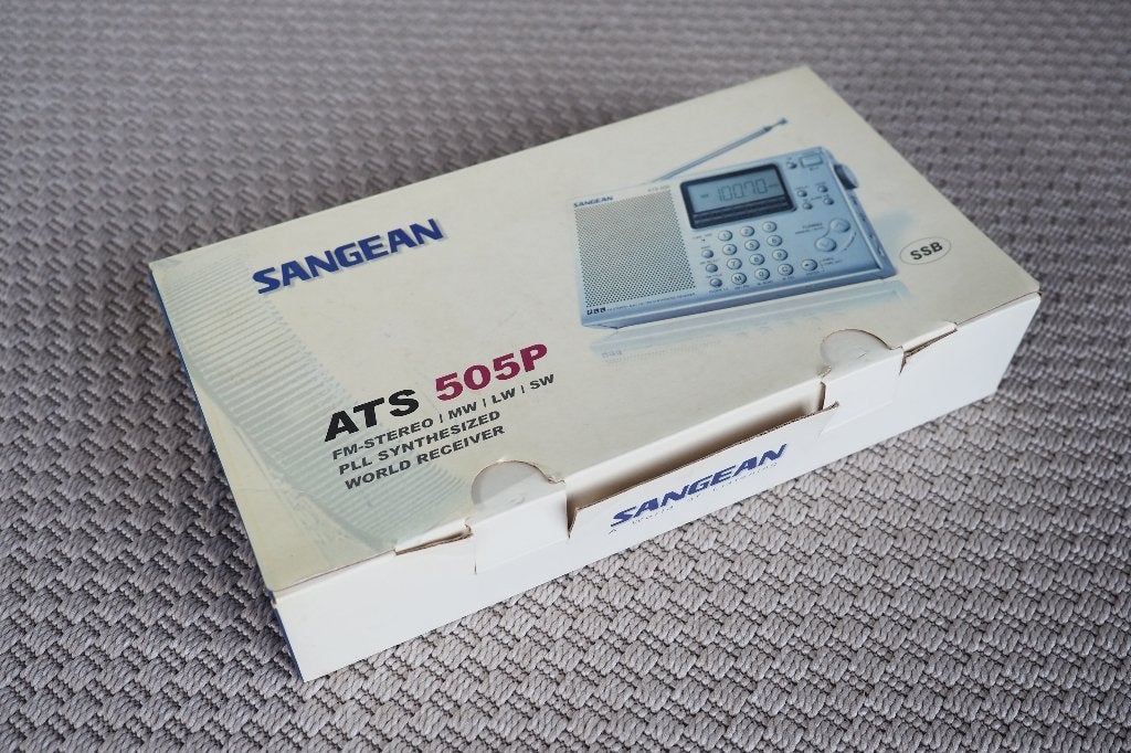 Sangean ATS 505 Radio - Wereldontvanger -  Nieuw, Ophalen of Verzenden, Zo goed als nieuw, Wereldontvanger