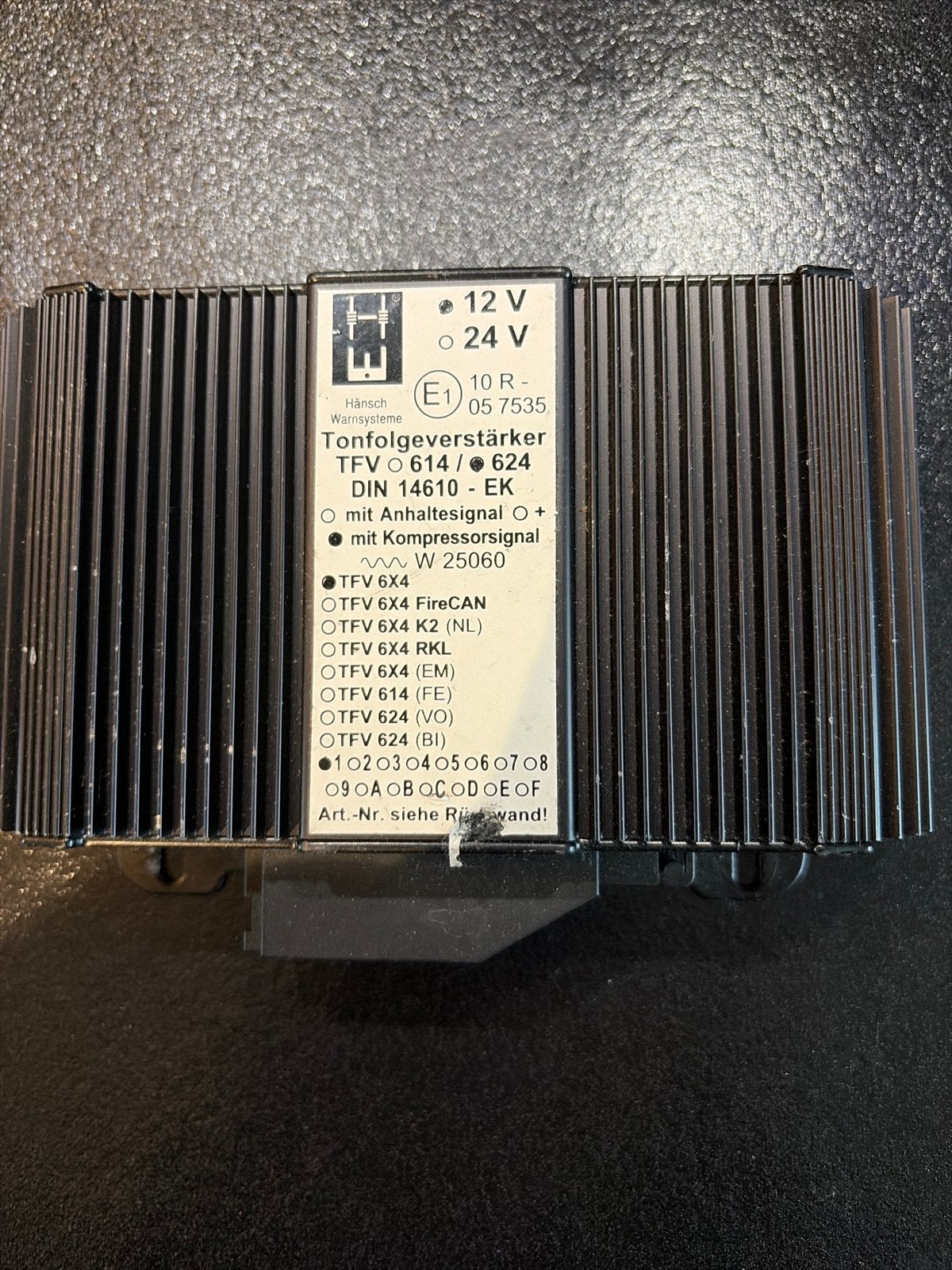 Hänsch Tonfolgeversterker TFV 614/624 - 12V/24V, Ophalen of Verzenden