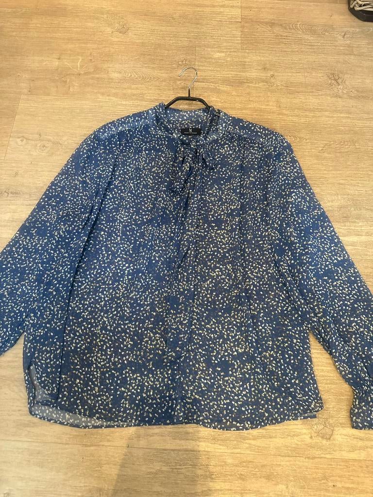 MARTVISSER 46/48, Kleding | Dames, Blouses en Tunieken, Ophalen of Verzenden, Zo goed als nieuw, Maat 46/48 (XL) of groter, Blauw