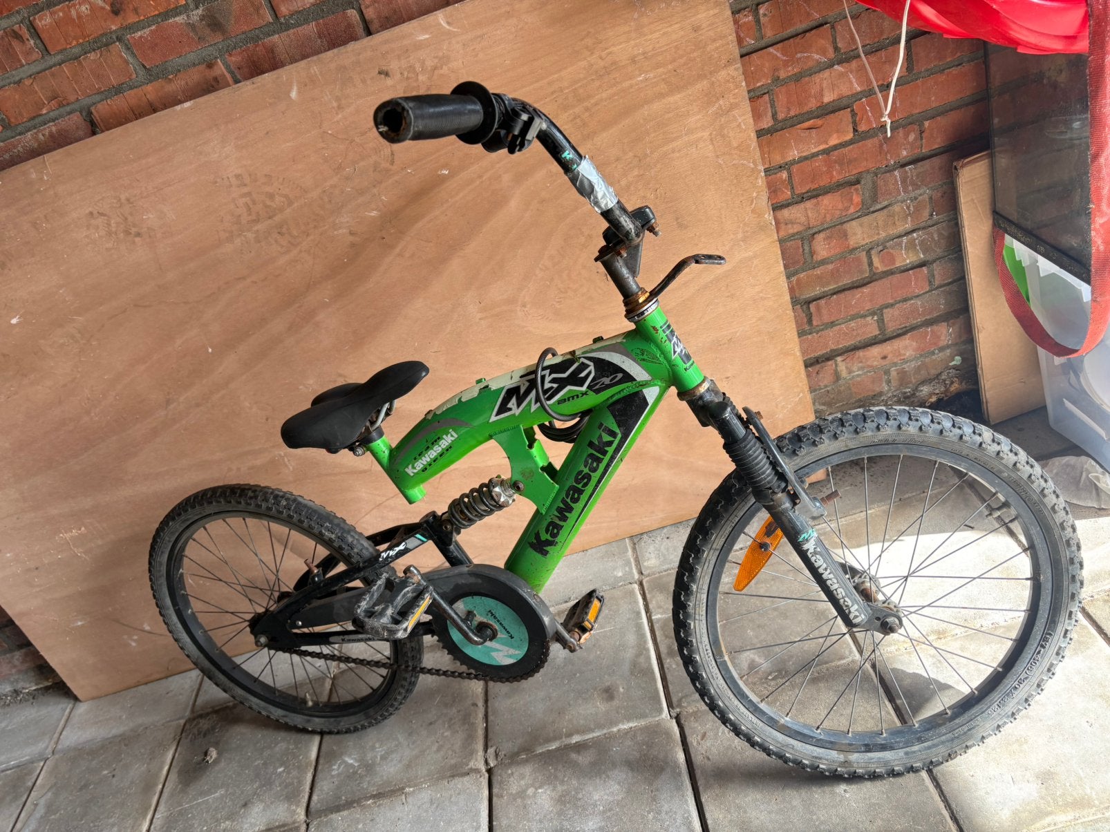 2x kinder cross fietsen, Ophalen, Zo goed als nieuw, Staal, Minder dan 16 inch
