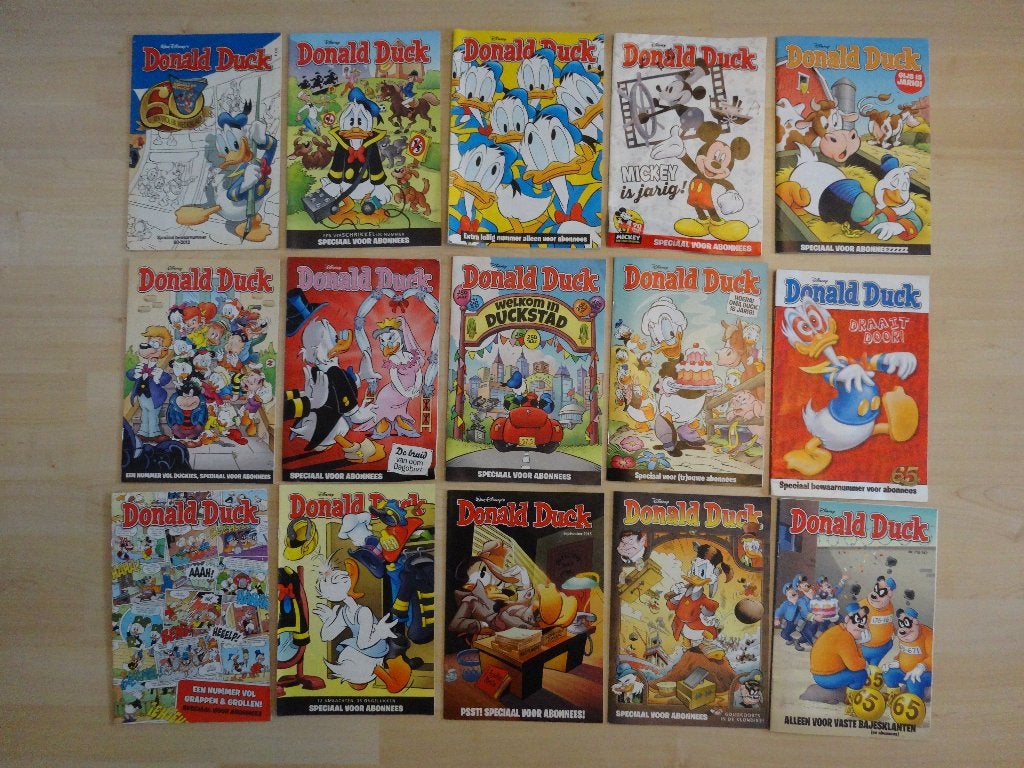 Donald Duck bewaarnummers, Eén stripboek, Ophalen of Verzenden, Zo goed als nieuw