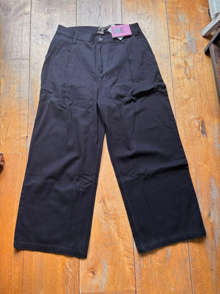 Lucy & Yak 'Cole' Jeans in Black, size W36/R, Lucy&Yak, Zwart, Maat 46/48 (XL) of groter, Nieuw