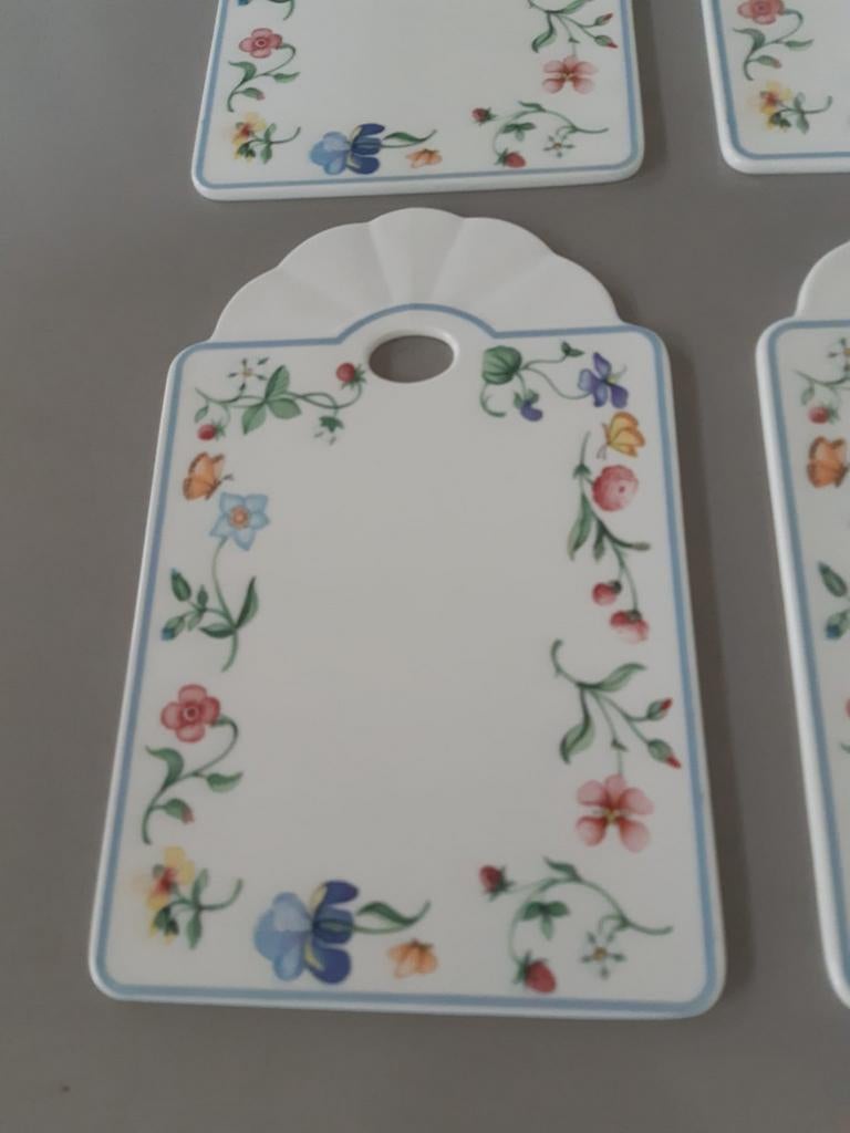 Broodplankjes Villeroy en Boch Mariposa, Ophalen of Verzenden, Overige stijlen, Porselein, Schaal of Schalen