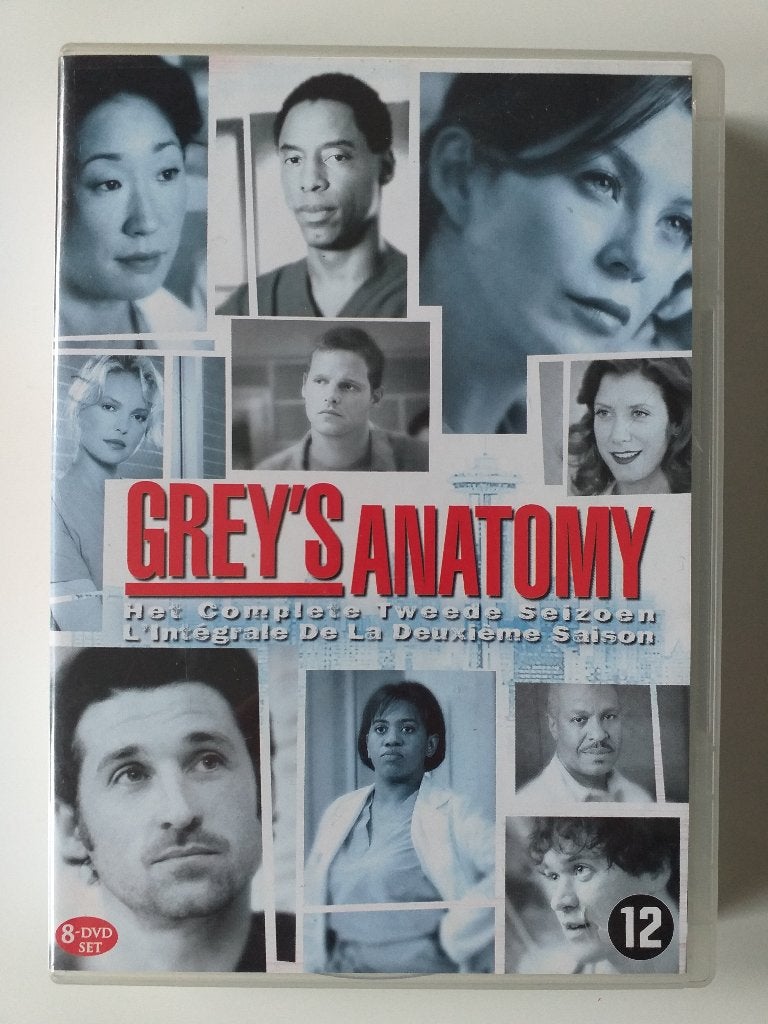 Grey's Anatomy: Seizoen 2 (2006) *8 DVD Set, Cd's en Dvd's, Dvd's | Tv en Series, Bonusmateriaal, Spaans, Drama, Ophalen of Verzenden