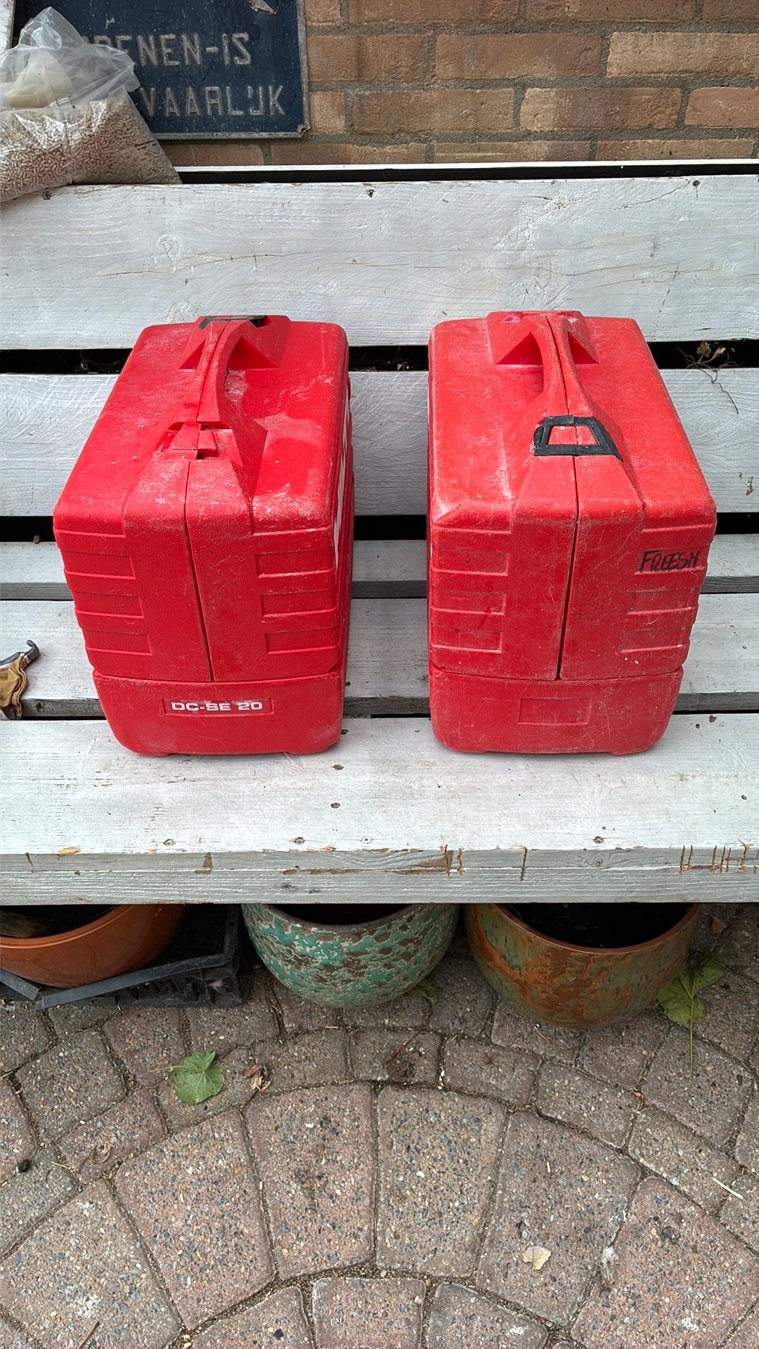 Hilti koffer voor een DC-SE sleuvenfrees., Doe-het-zelf en Verbouw, Gereedschapskisten, Ophalen, Gebruikt