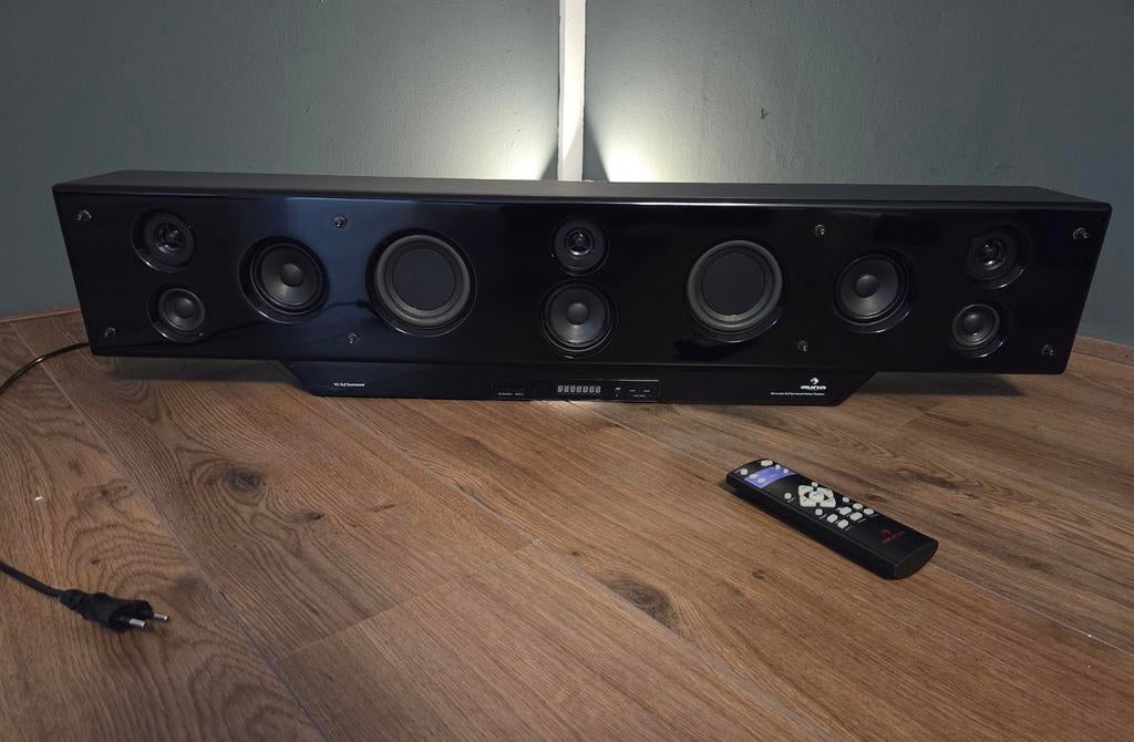 Aula Surround sound soundbar, Ophalen of Verzenden, Met ingebouwde subwoofer, Zo goed als nieuw