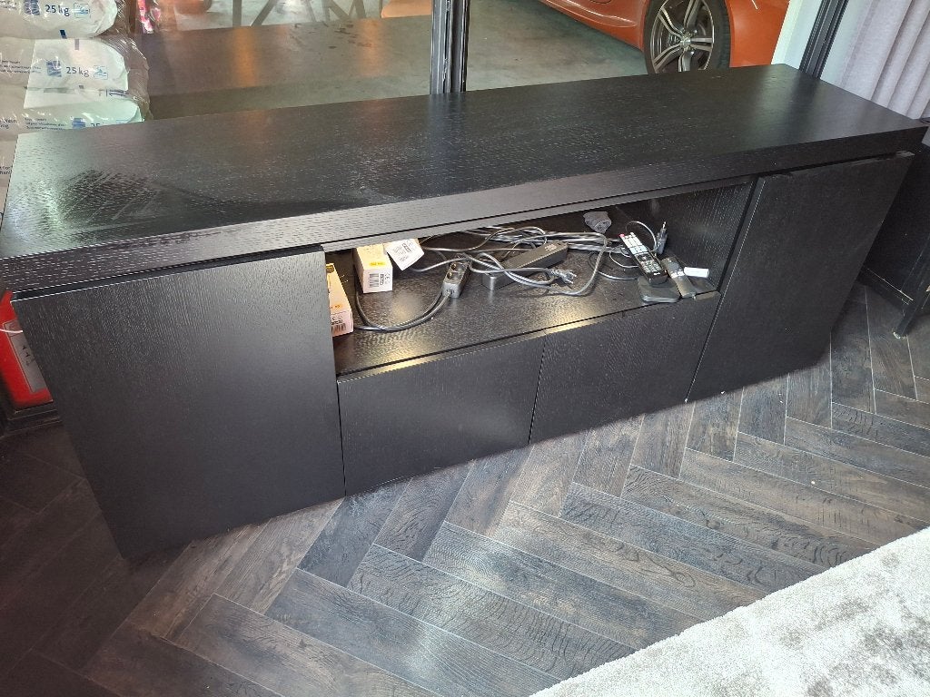 Dressoir, Ophalen, Gebruikt, 150 tot 200 cm, Eikenhout