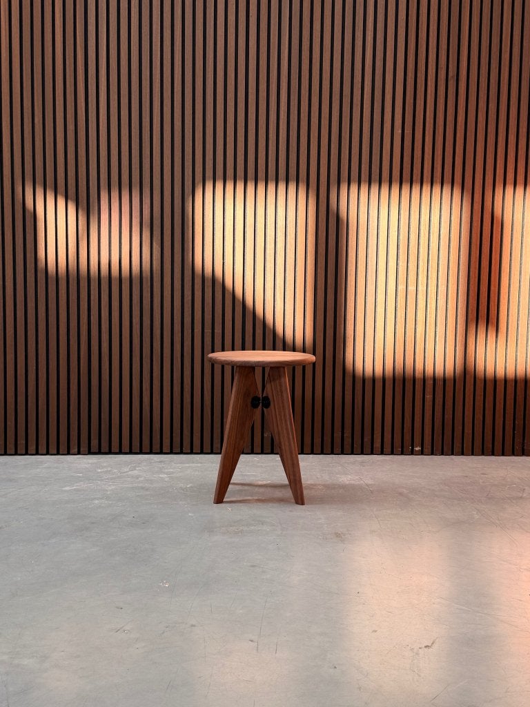 Vitra Tabouret Bois - Eiken Naturel, Ophalen of Verzenden