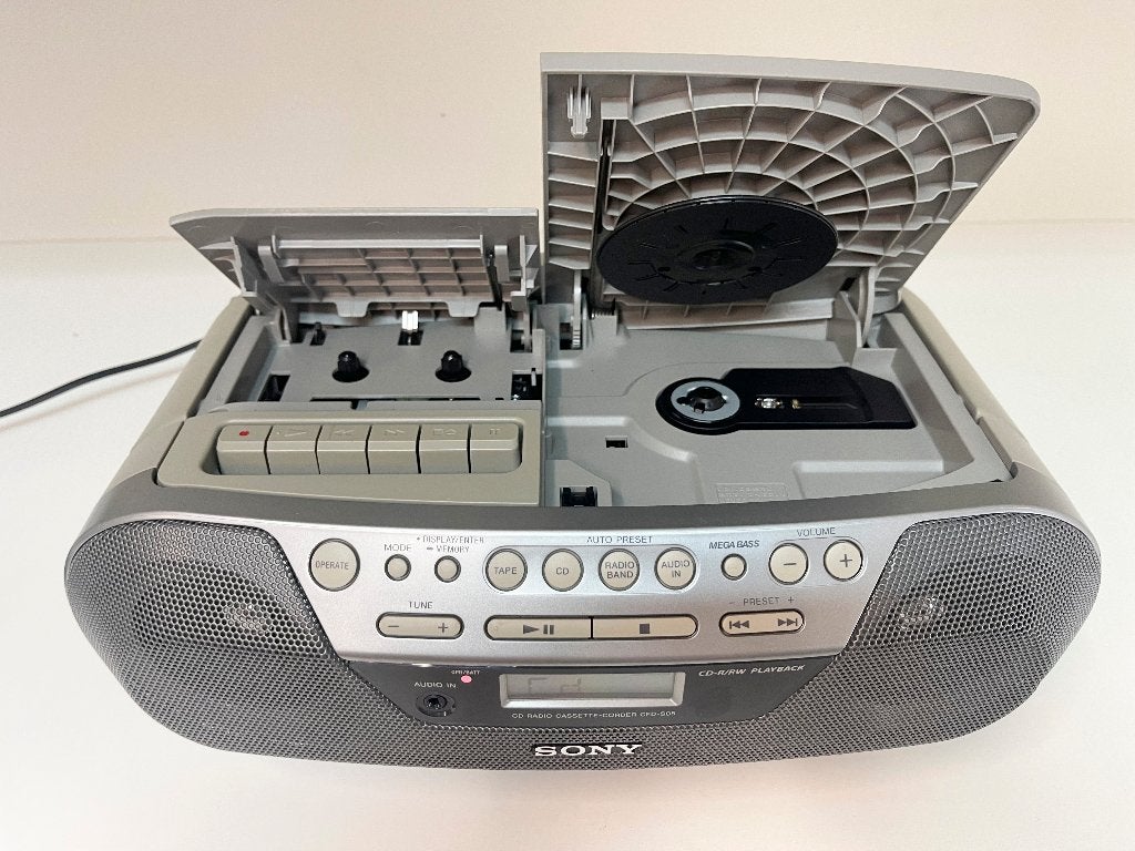 SONY CFD-S05 CD/Cassette/AM-FM Radio, Audio, Tv en Foto, Stereo-sets, N, Ophalen of Verzenden, Sony, Sony
