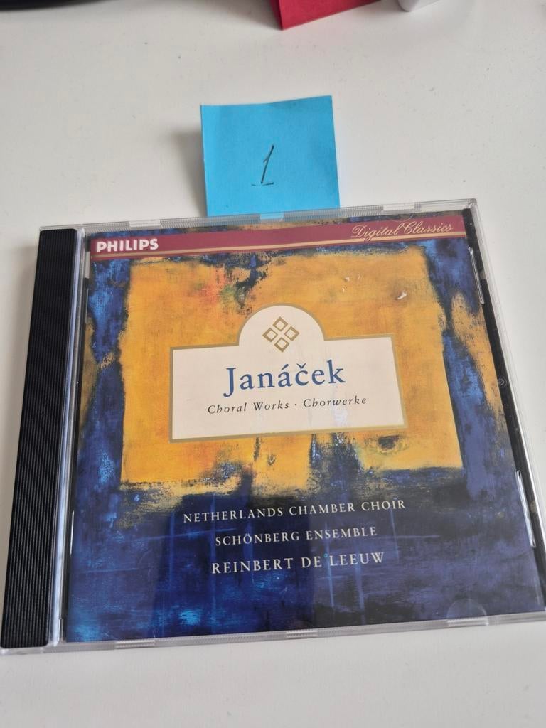 Janáček: Choral Works - Nederlands Kamerkoor CD, Cd's en Dvd's, Ophalen of Verzenden, Modernisme tot heden, Zo goed als nieuw