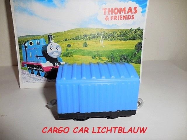 Trackmaster Thomas de Trein, Cargo Car Lichtblauw, Ophalen of Verzenden, Zo goed als nieuw