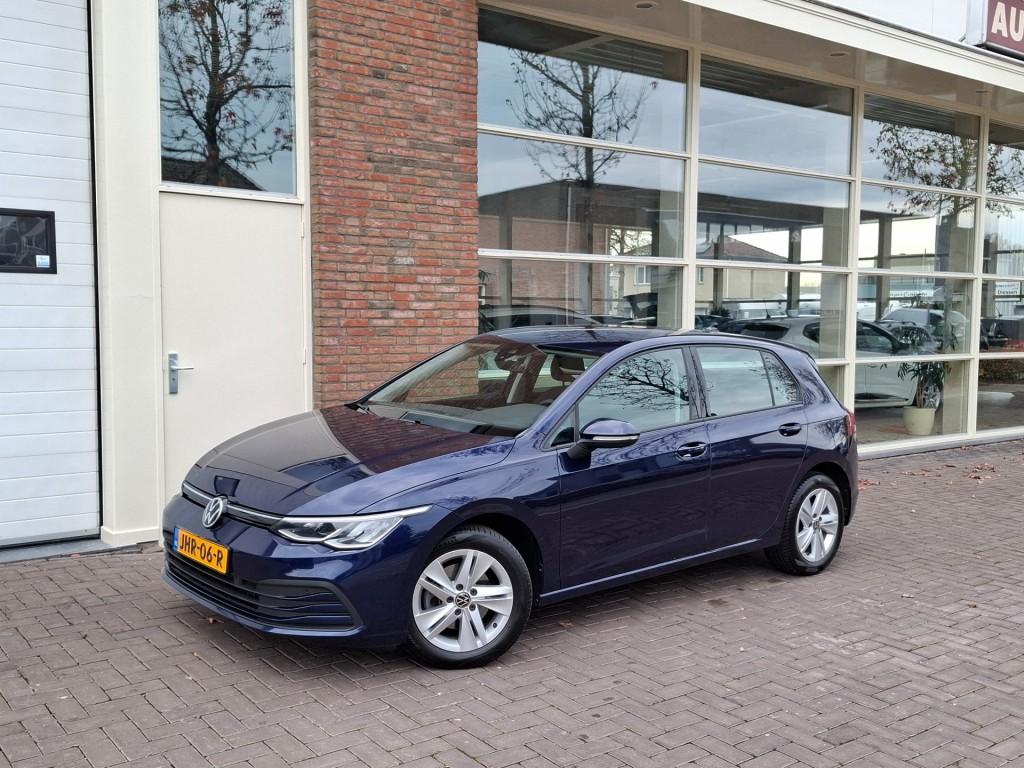 Volkswagen GOLF 1.0 eTSI 81KW DSG AUTOMAAT HYBRID 2 jaar gar, Bluetooth, Gebruikt, Huisgarantie, Met garantie (alle)