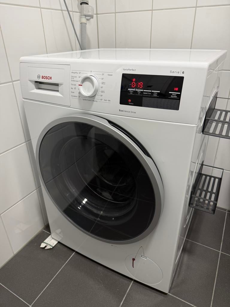 Bosch VarioPerfect Serie 6 Wasmachine - 7kg, 1400T, WAT28320, Ophalen, Gebruikt, 85 tot 90 cm, 1200 tot 1600 toeren