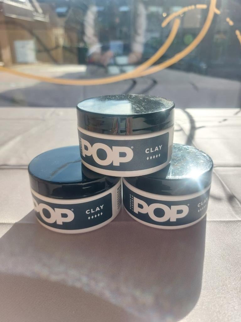 3x POP Clay Haarstyling Potten - Nieuw, Ophalen of Verzenden, Nieuw