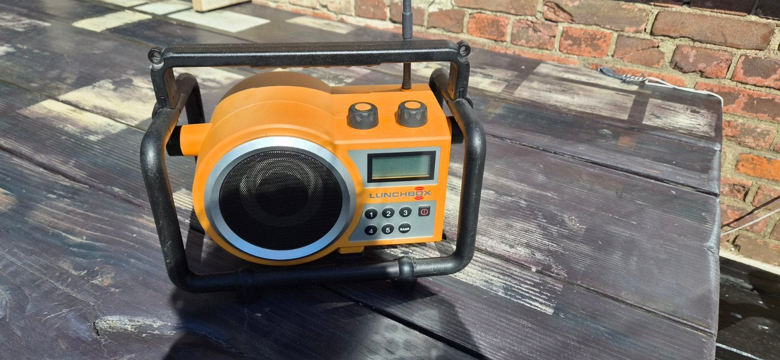 Perfectpro Lunchbox - Robuuste Bouwradio, Ophalen of Verzenden, Gebruikt, Bouwradio
