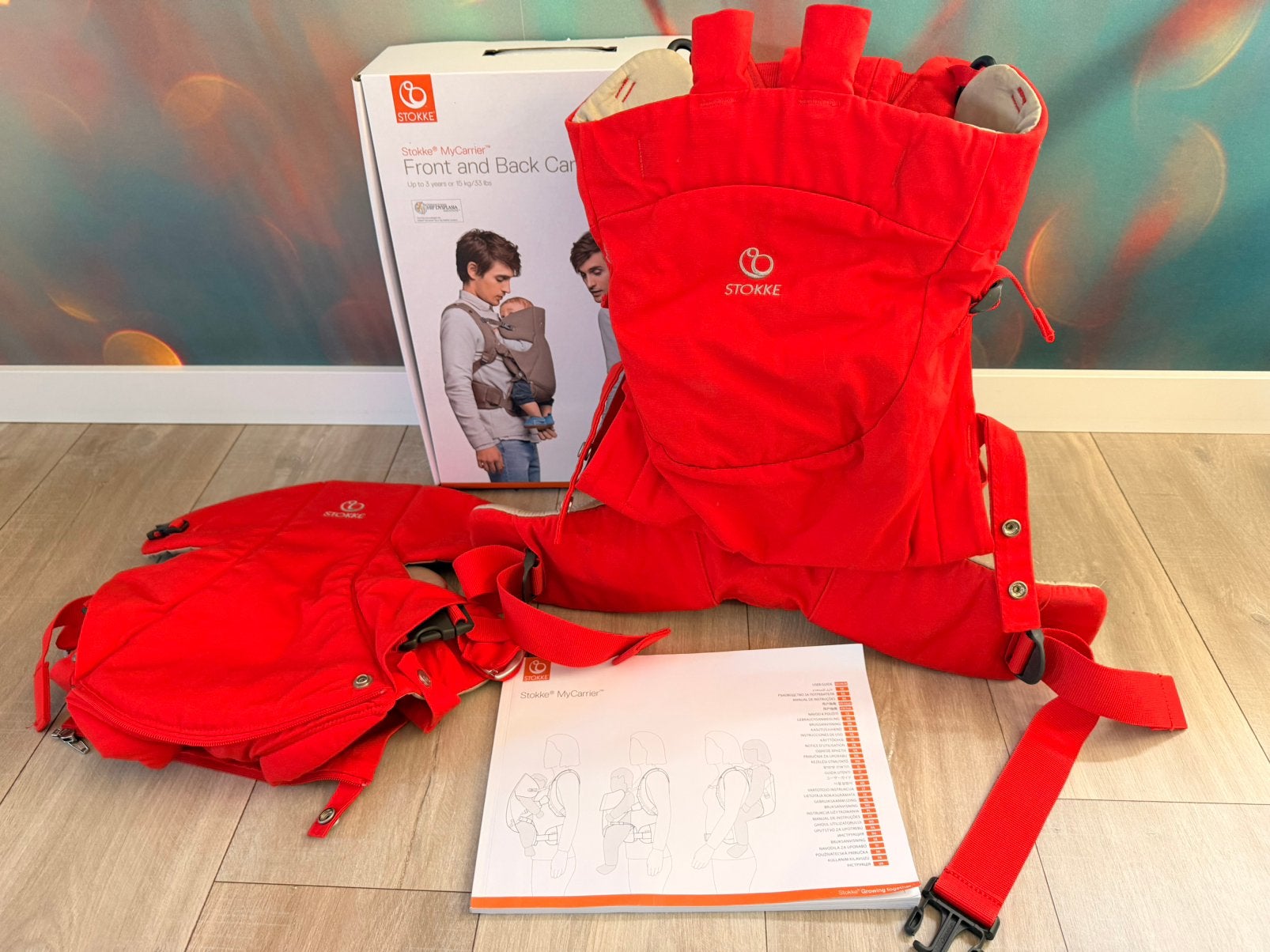 Stokke draagzak 3 in 1, Kinderen en Baby's, Babydragers en Draagdoeken, Ophalen of Verzenden, Zo goed als nieuw, Draagzak, Overige merken