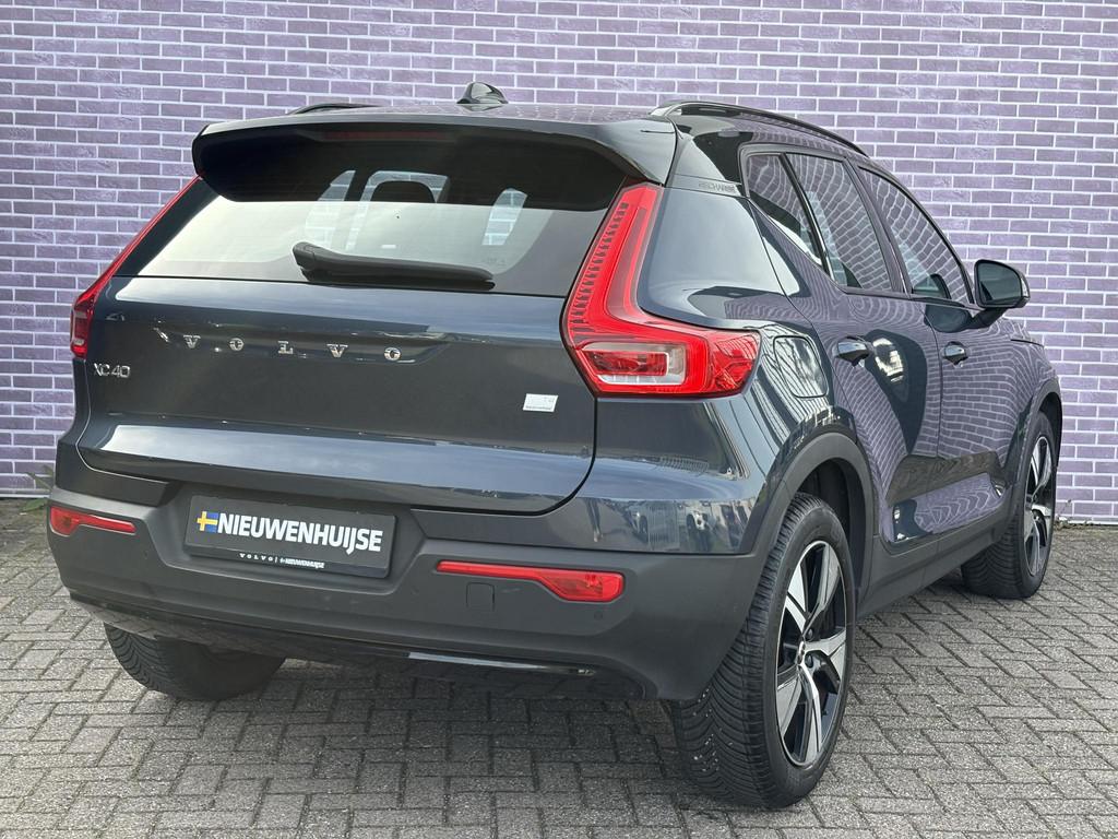 Volvo XC40 1.5 T4 Recharge R-Design elektrisch panorama dak, Euro 6, 1712 kg, Blauw, Leder en Stof