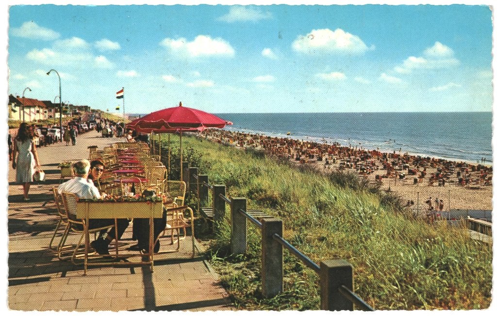 44108	Zandvoort	aan Zee	1965	 Gelopen met Postzegel, Ophalen of Verzenden, 1960 tot 1980, Gelopen, Noord-Holland