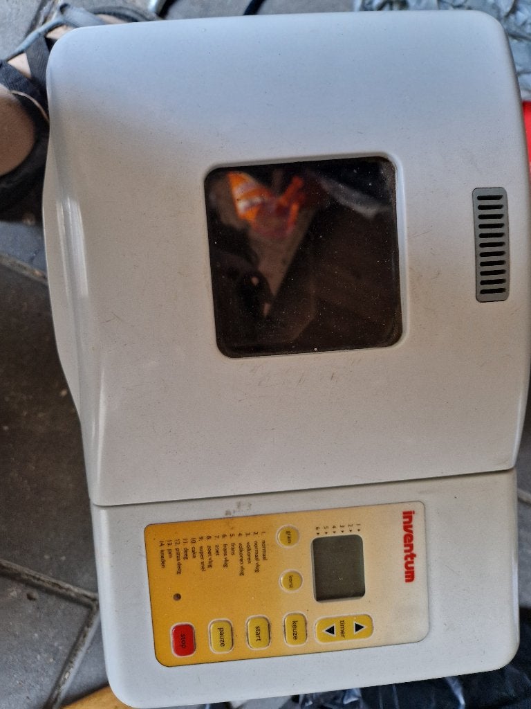 Broodbakmachine Inventum, Ophalen, Wit, Overige materialen, Overige merken