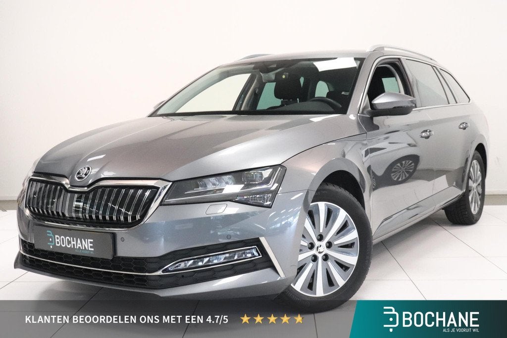 Skoda Superb Combi 1.4 TSI iV Business Edition Plus | Camera, Auto's, Skoda, Stof, Gebruikt, 4 cilinders, Met garantie (alle)