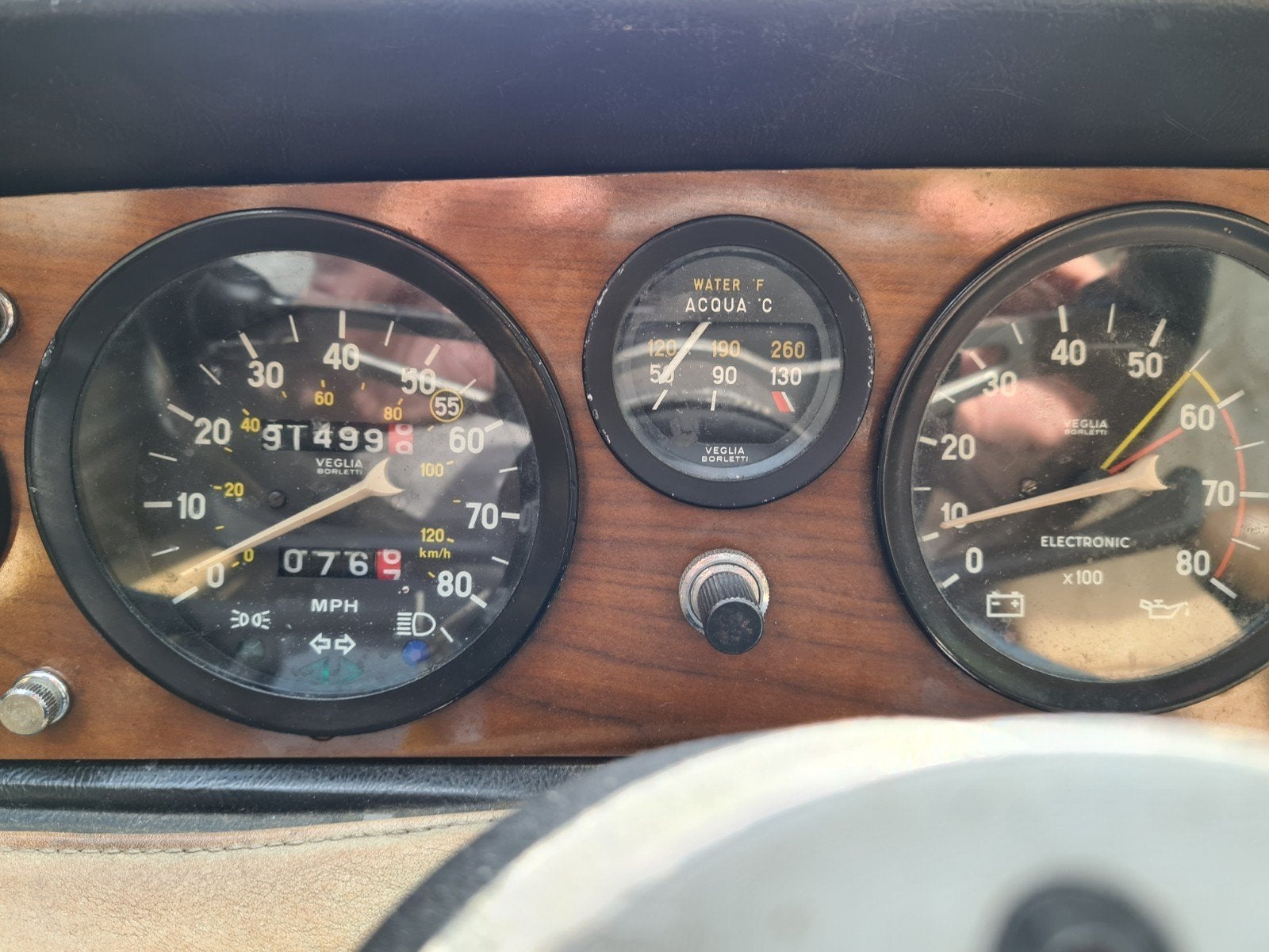 FIAT 124 SPIDER, USA 2 ltr inj, bj 1980, kleur rood, foto 4