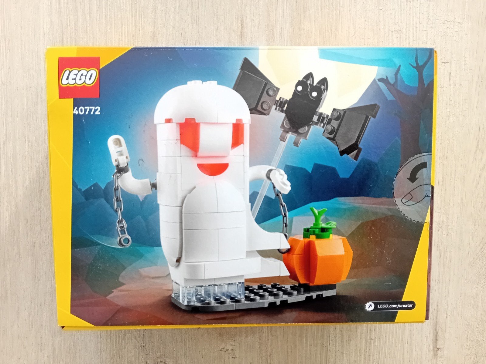 LEGO Creator Lichtgevend spook 40772, Lego, Nieuw, Ophalen of Verzenden, Ongeopend/sealed