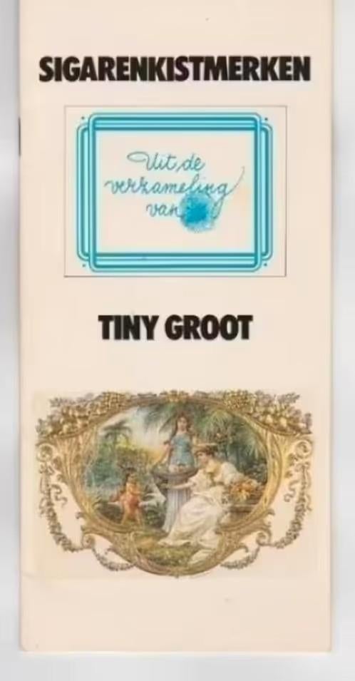 Sigarenkistmerken Ajax Verzamelaar Tiny Groot 1984, Ophalen of Verzenden, Zo goed als nieuw