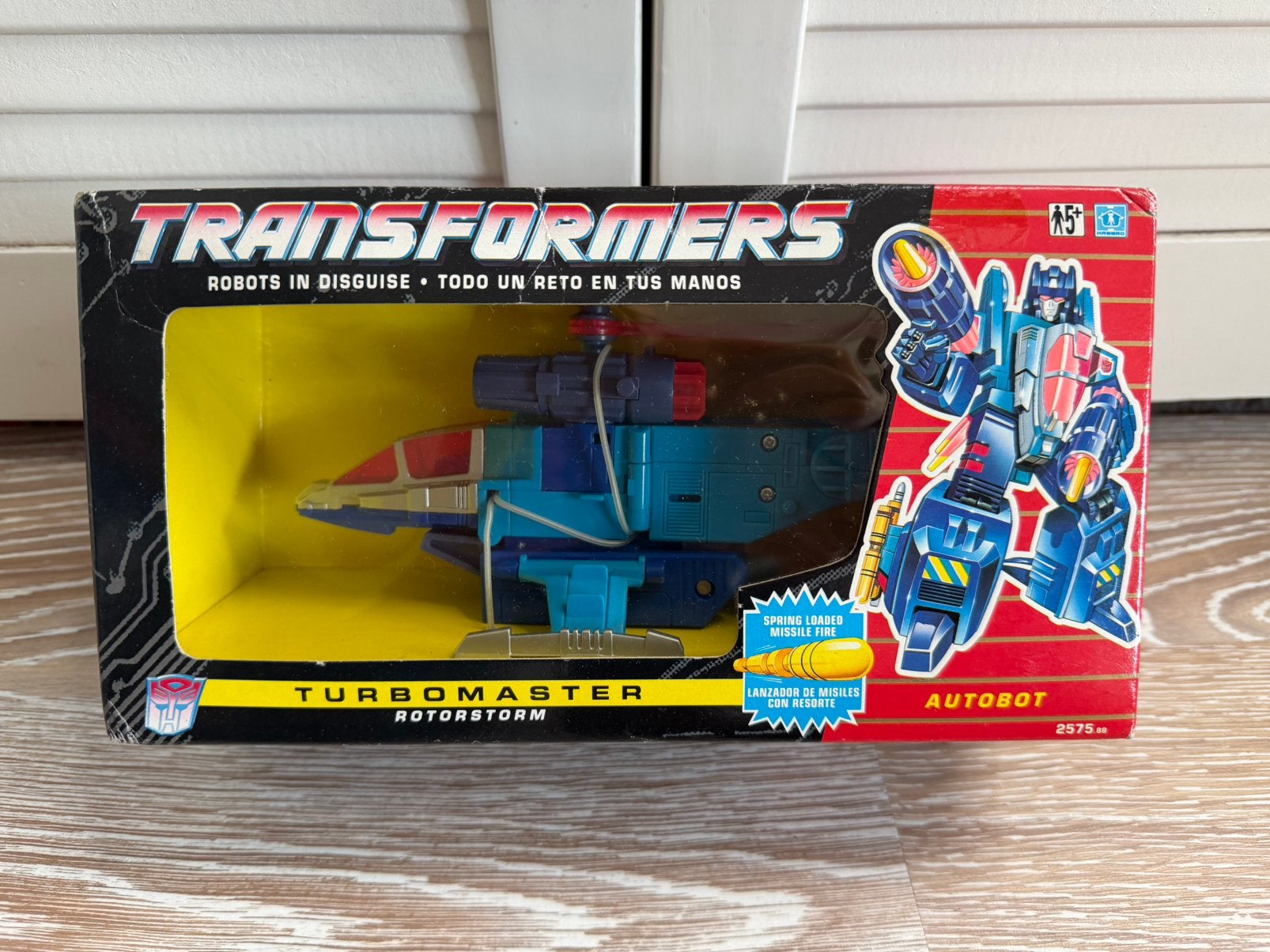 Hasbro Transformers G1 Turbomaster Rotorstorm (MISB), Verzamelen, Transformers, G1, Ophalen of Verzenden, Nieuw, Autobots