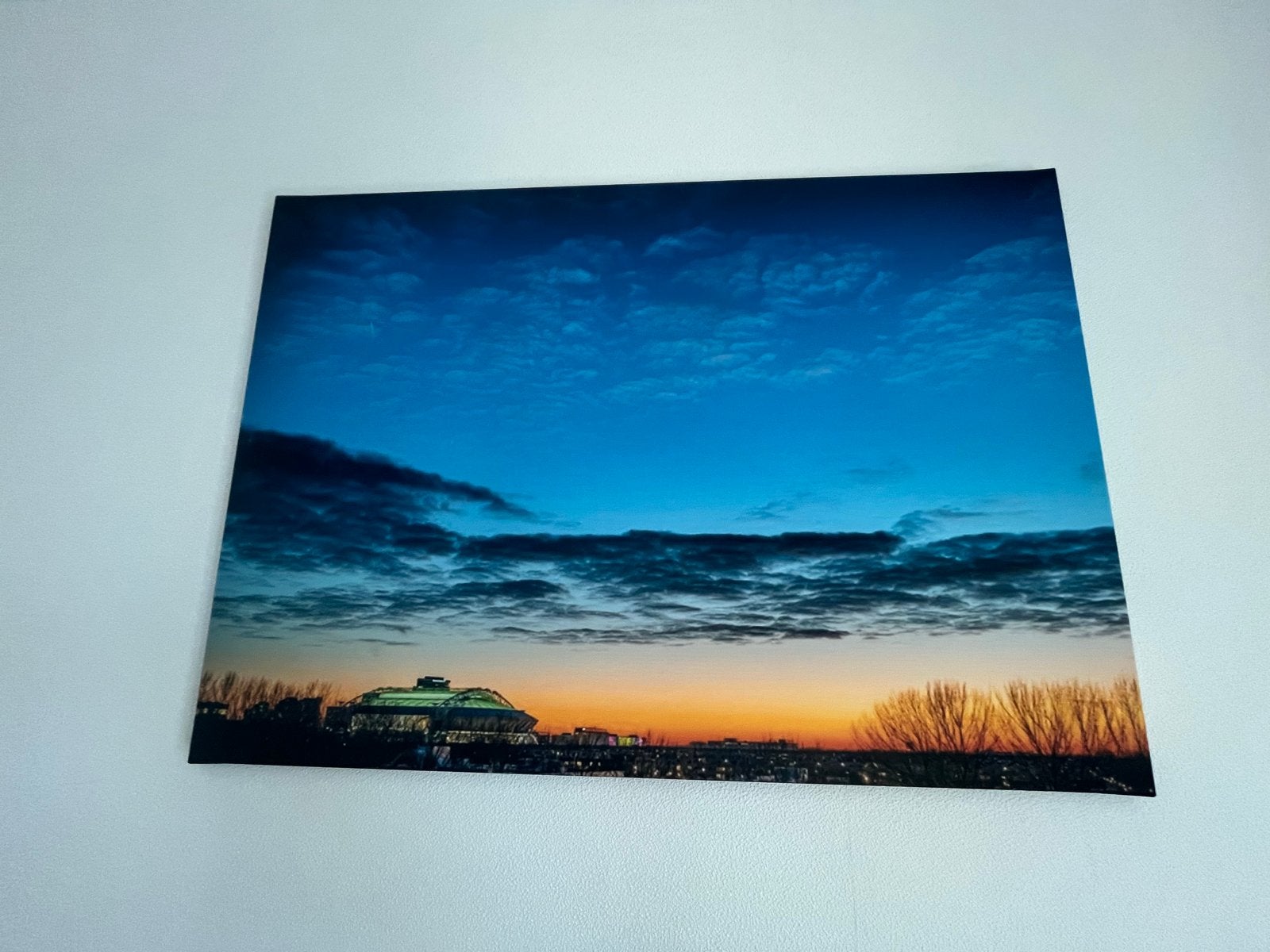 Canvas schilderij zonsondergang, Ophalen, 50 – 75, Zo goed als nieuw, Schilderij