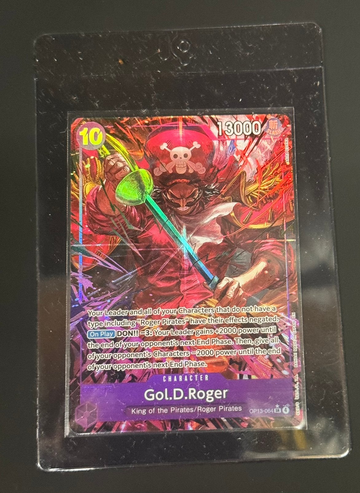 Gold.d.roger, Hobby en Vrije tijd, Verzamelkaartspellen | Yu-gi-Oh!, Ophalen of Verzenden, Nieuw, Losse kaart, Foil