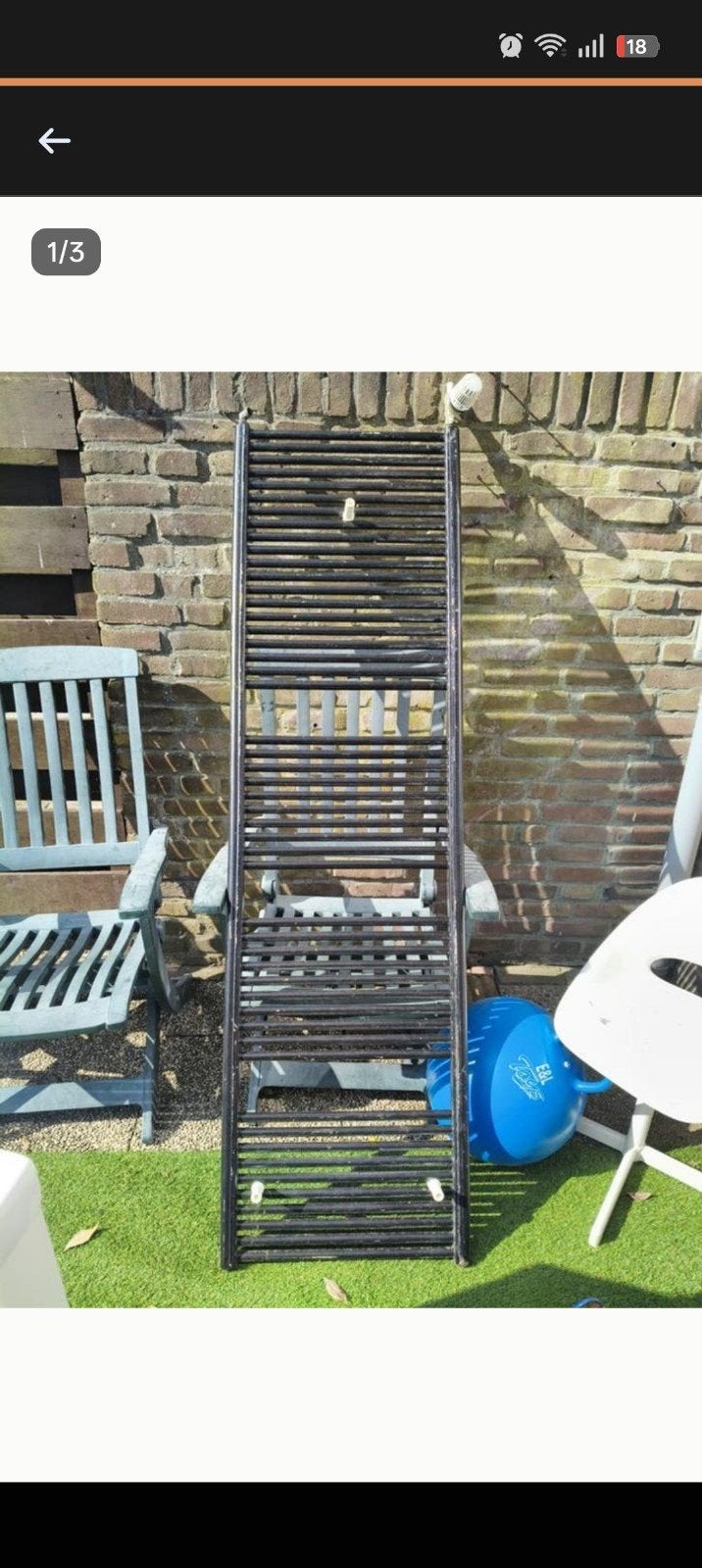 Gebruikte radiator, Doe-het-zelf en Verbouw, Verwarming en Radiatoren, Ophalen of Verzenden, Gebruikt, Minder dan 60 cm, Radiator