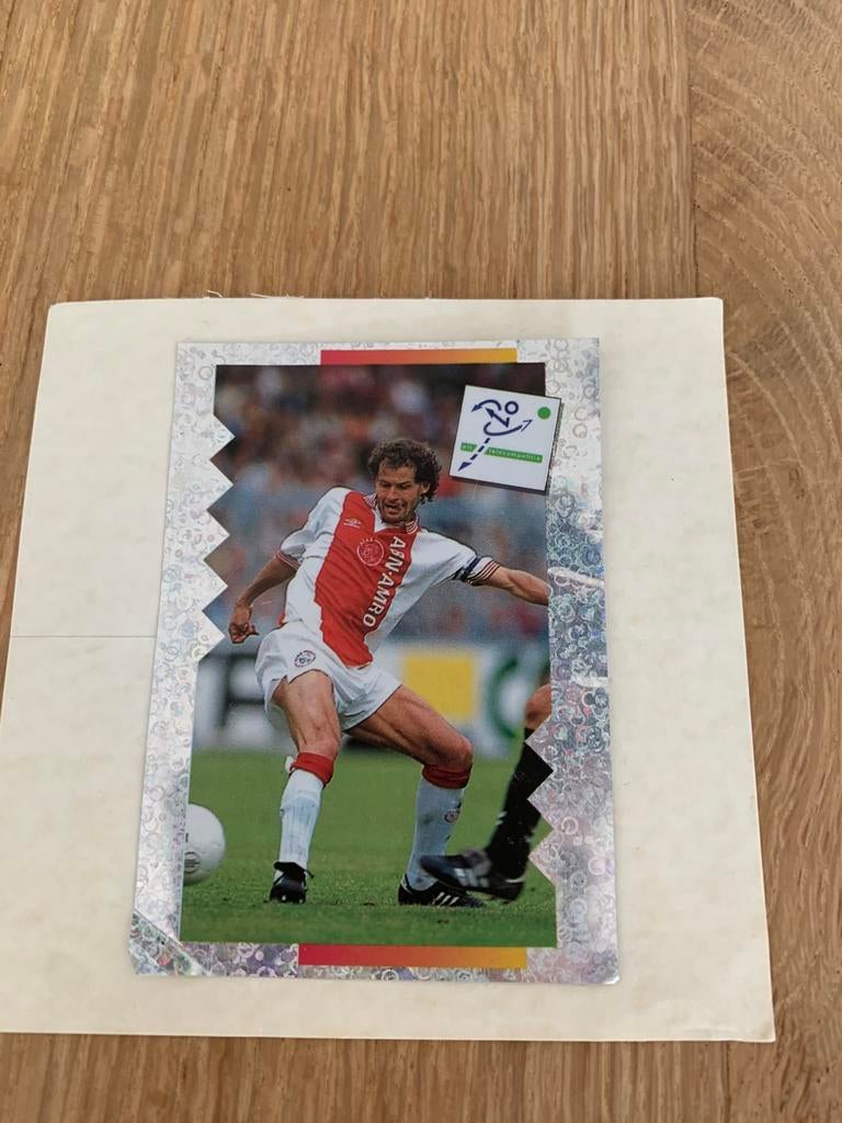 Panini voetbal sticker Danny Blind Ajax, Ophalen of Verzenden, Gebruikt, Sticker
