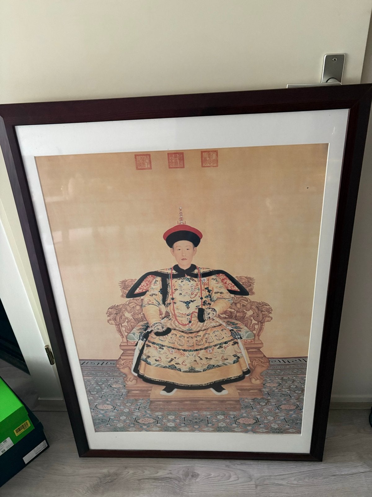 Chinees Keizerlijk Portret Schilderij - Oosterse Kunst, Schilderij, Ingelijst, Ophalen of Verzenden, China