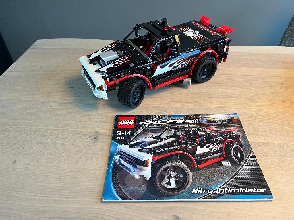 Lego Racers Nitro Intimidator - 8682, Kinderen en Baby's, Speelgoed | Duplo en Lego, Lego, Compleet, Ophalen of Verzenden, Zo goed als nieuw
