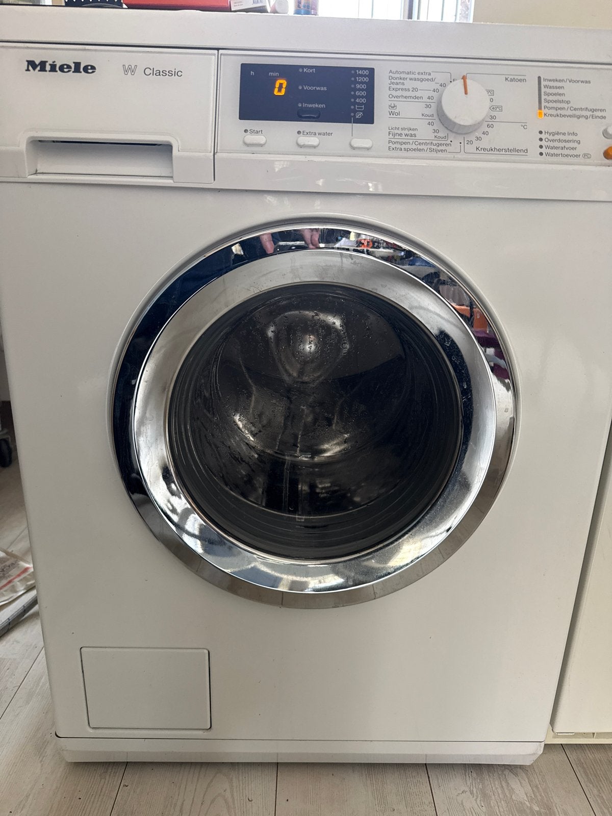 Miele W Classic Wasmachine - Voorlader, Witgoed en Apparatuur, Wasmachines, Ophalen, Gebruikt, Voorlader, Kort programma