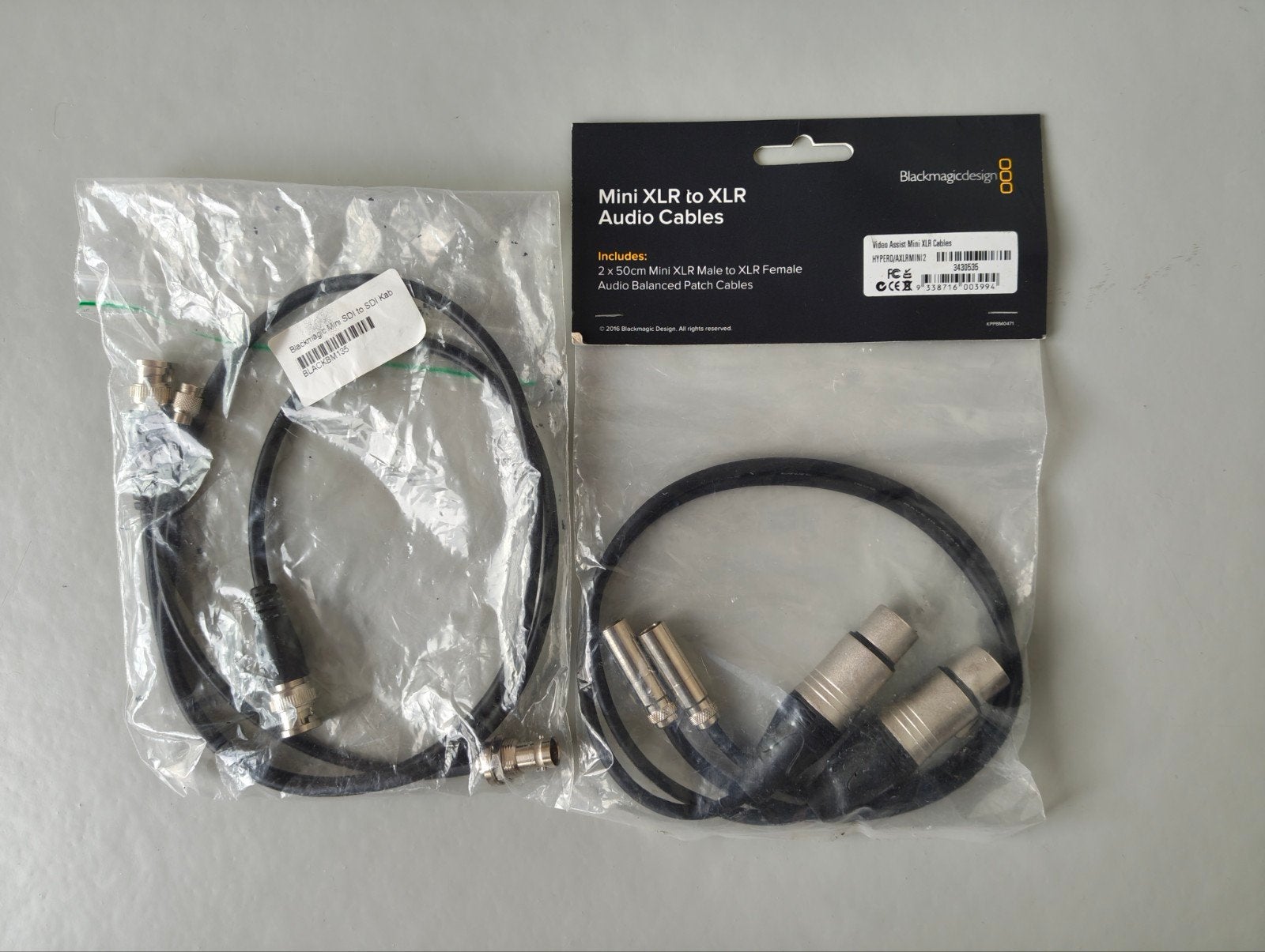 Kabels van Black Magic monitor. 50cm lang, Ophalen of Verzenden