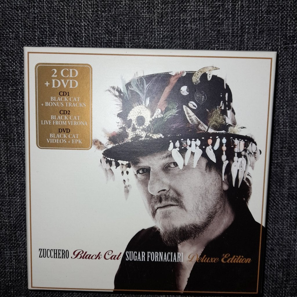 Zucchero - oa Black Cat deluxe boxset, Verzenden, Zo goed als nieuw