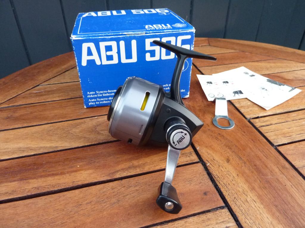 Abu 506 zgan in doos!!, Ophalen of Verzenden, Zo goed als nieuw, Molen