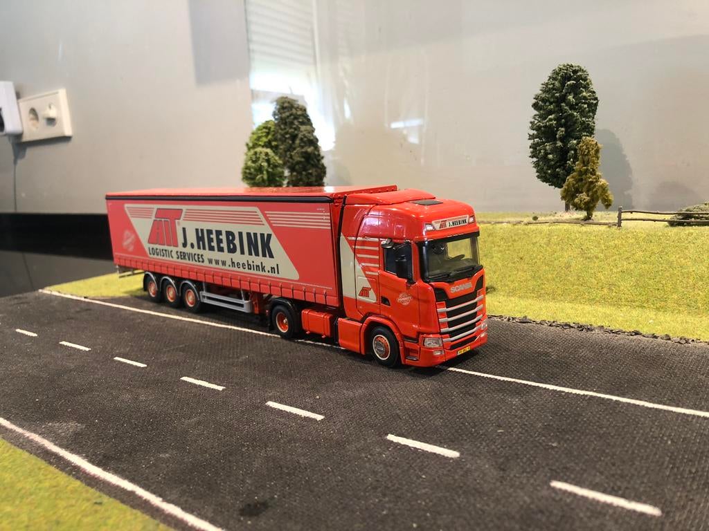 Scania next met tautliner van Heebink, Ophalen of Verzenden, Zo goed als nieuw, Bus of Vrachtwagen, Wsi