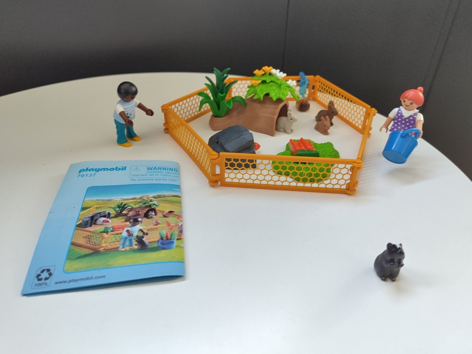 Playmobil 70137, kinderboerderij, Complete set, Overige typen, Ophalen of Verzenden, Zo goed als nieuw