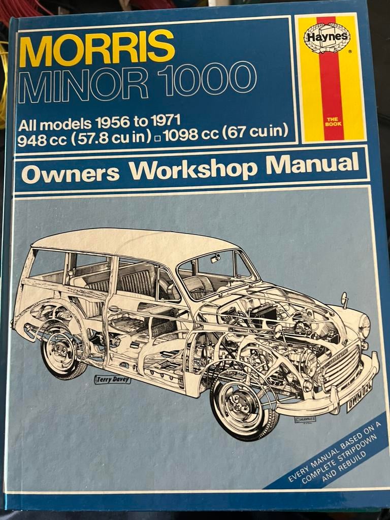 Morris Minor 1000, Auto diversen, Handleidingen en Instructieboekjes, Ophalen of Verzenden