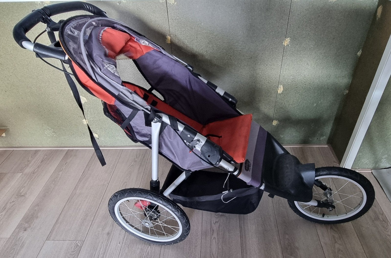 Sportieve kinderwagen/jogger - Ideaal voor actieve ouders, Ophalen, Gebruikt, Overige merken, Verstelbare rugleuning
