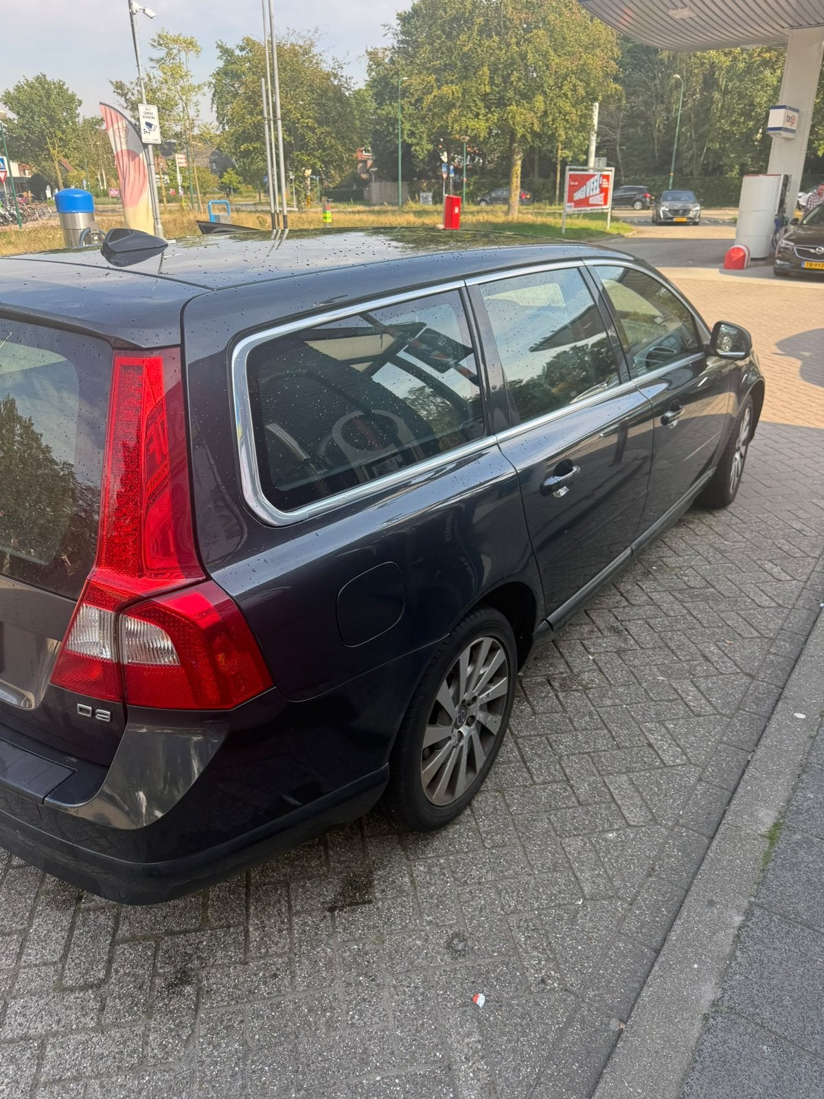Volvo V70 D4 Start/stop 163pk Geartronic 2011 Grijs, Auto's, Zwart, 1984 cc, 163 pk, Stationwagon