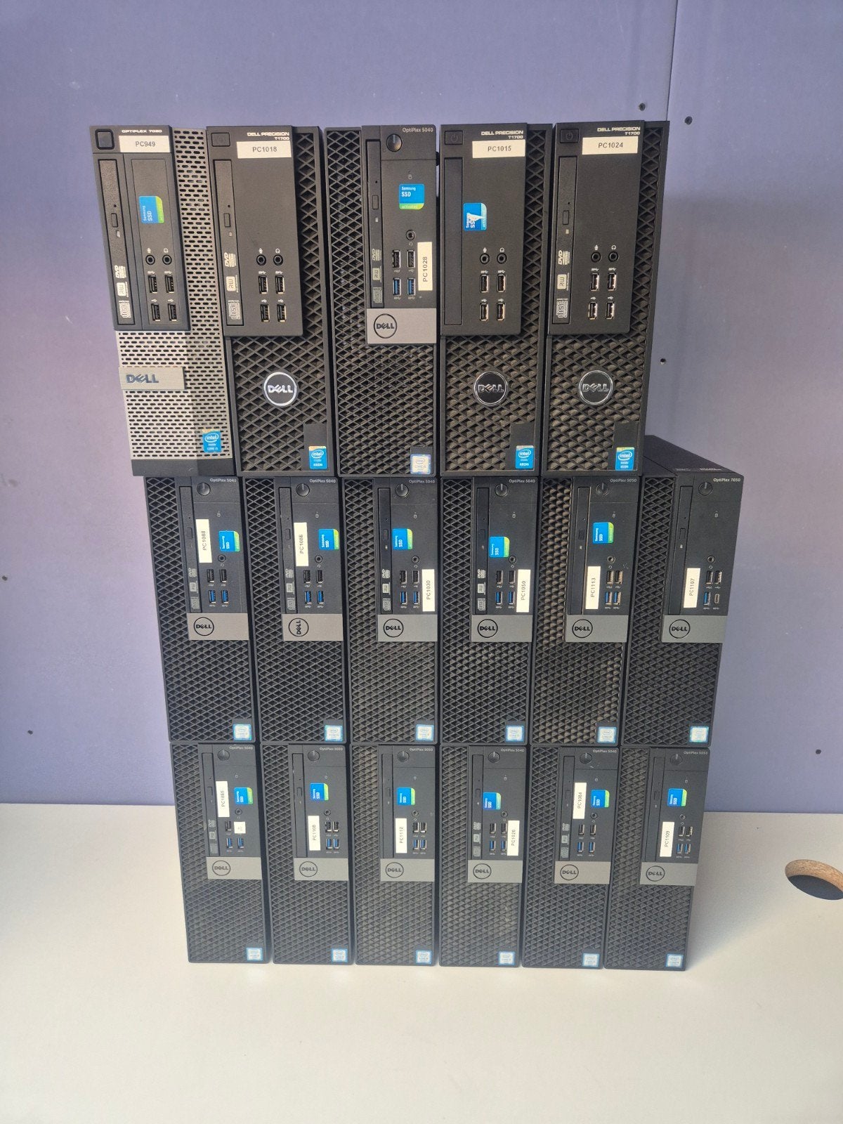 Diverse Dell OptiPlex Desktops, Ophalen of Verzenden, 3 tot 4 Ghz, SSD