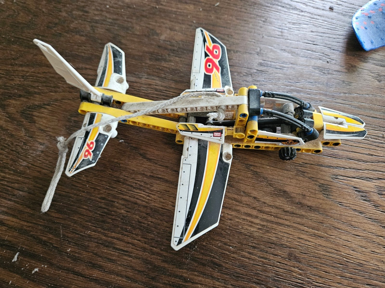 Lego Technic Vliegtuig (compleet) + gratis schuimvliegtuig, Ophalen