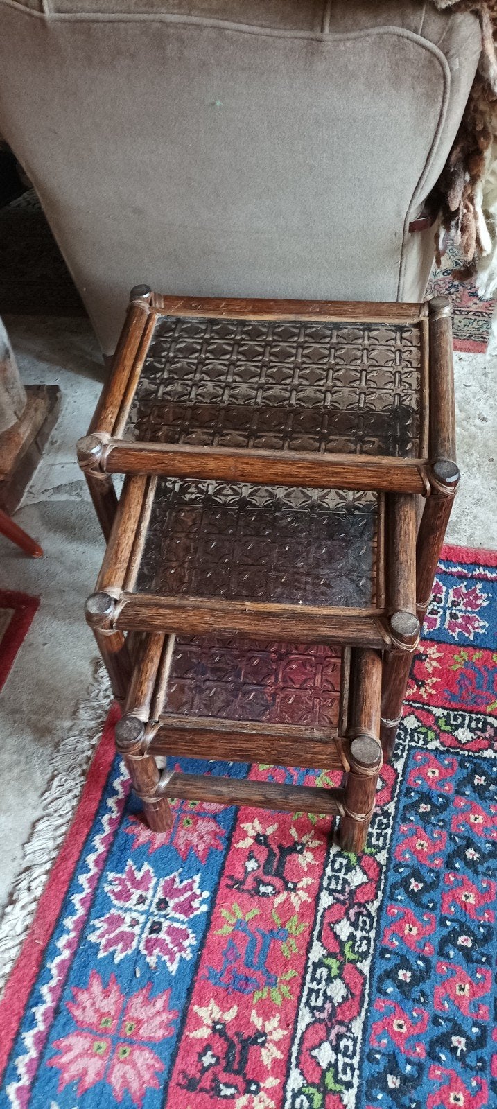 Vintage Manou set met rookglas, Ophalen of Verzenden, Huis en Inrichting