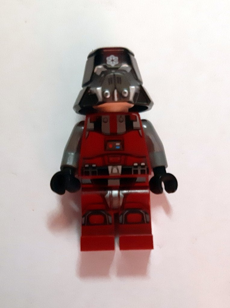 sw0436, Sith Trooper - Dark Red Armor, Printed Legs., Star Wars, Lego, Ophalen of Verzenden, Zo goed als nieuw
