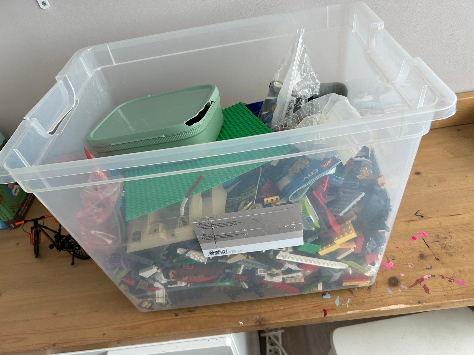 Doos met Lego, Ophalen, Gebruikt